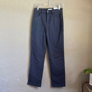 Loft‎ the straight high-rise, regular tall blue Jean pant size 25 new with tags